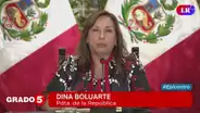 'Grado 5': Boluarte responde a comunicado de Fuerza Popular sobre caso Joaquín Ramírez
