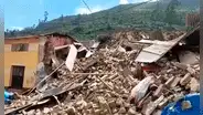 Huaral: deslizamiento de cerro sepulta viviendas y un colegio | VIDEO