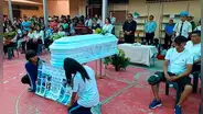 Escolar secuestrado y asesinado recibió emotivo adiós en su colegio en La Libertad