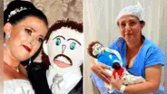 Mujer se casó con muñeco de trapo y anunció su segundo embarazo: "Vamos a tener una niña”