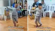 Niño demuestra sus mejores pasos de tunantada al ingresar a cumpleaños: "Entrada épica"