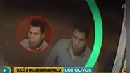 Los Olivos: cámaras captaron rostro de sujeto que agredió sexualmente a una mujer en farmacia