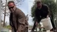 Arnold Schwarzenegger arregla pistas y fans piden que venga a Perú: "Hasta la vista, bache"
