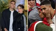 Hakimi puso sus bienes a nombre de su mamá: esposa pedía la mitad de la fortuna en divorcio