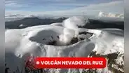 Volcán Nevado del Ruiz EN VIVO: sigue AQUÍ los últimos reportes de la actividad del coloso hoy, 18 de abril