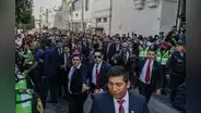 Gobierno Regional de Arequipa celebró años con Fiscalía y PNP en sus oficinas