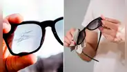 ¿Cómo quitar los rayones de mis lentes de sol con objetos que encuentro en casa?