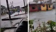 Loreto: reportan calles inundadas tras intensas lluvias en Iquitos