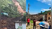 Reportero que transmitía deslizamiento en Huaral logró rescatar a un niño