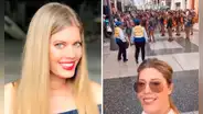 Lorna Cepeda, actriz de "Betty, la fea", quedó maravillada con danza de caporales en el Centro de Lima