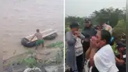 Hombre rescata a 13 personas atrapadas en medio de ríos de Piura: "Héroe sin capa"
