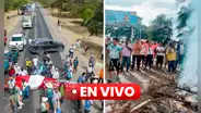 Paro en el norte EN VIVO: en Tumbes y Piura manifestantes toman carreteras y puentes