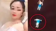 Trapecista muere tras caer 9 metros al vacío durante show: su esposo no la pudo sujetar