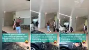 Pareja intenta protagonizar ‘encuentro de película’ en aeropuerto, pero no sale como esperaban