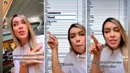 Hombre anota en Excel todos los gastos que realiza con su novia para luego cobrárselos