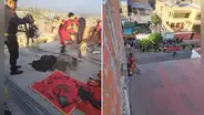 Mujer salta del tercer piso al techo de su vecino para no ser agredida por sus hijos en Arequipa