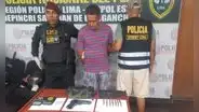 SJL: PNP capturó a sujeto que portaba pistolas y carnets policiales robados