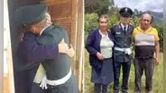 Cadete de la Policía sorprendió a sus abuelitos en Cajamarca: “No se olvidan las raíces”