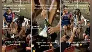 Peruana sorprende con truco para abrir cerveza con un pasador: "Una maestra"