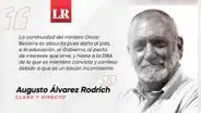 La mala educación del ministro