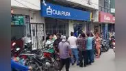 Delincuentes armados asaltan entidad bancaria en La Libertad