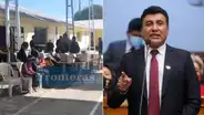 ¡Fuera, fuera!: ciudadanos en Puno abuchean a congresista Óscar Zea