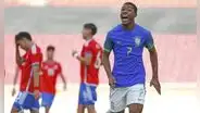 Fuera del Mundial: Chile cayó goleado 3-0 a manos de Brasil por el Sudamericano sub-17