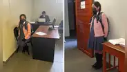 Persona detenida en colegio vestida de escolar: "¿De qué voy a arrepentirme si no he hecho nada?"
