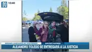 Las últimas imágenes de Alejandro Toledo en libertad, antes de entregarse en EE. UU.