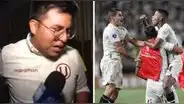 Hincha de Universitario se emocionó hasta las lágrimas por empate ante Goiás: "Esa es la garra"