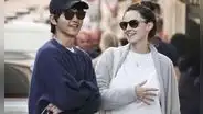 Song Joong Ki y su esposa embarazada pasean enamorados en Roma: "Se le ve la barriguita"
