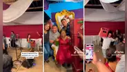 Jóvenes sorprenden a su abuela con cajas de cerveza el día de su cumpleaños: "Todo por el terreno"
