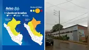 Senamhi alerta lluvias intensas con descargas eléctricas en la selva: ¿en qué regiones?
