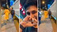 Peruano ve que joven recoge a su pareja y su reacción sorprende en redes: "Otra vez de espectador"