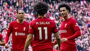 Liverpool derrotó con angustia a Nottingham Fores con doblete de Diogo Jota y uno de Salah