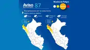 Senamhi alerta lluvias extremas en la costa y sierra: ¿en qué regiones y hasta cuándo?