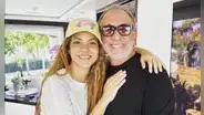 "¡Reencontrándome con la familia!": Shakira se reúne con su exproductor Emilio Estefan
