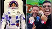 Christian Yaipén disfruta de sus vacaciones en Estados Unidos junto a Noel Schajris