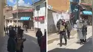 Policías disparan bombas lacrimógenas a estudiantes de la Universidad Nacional de Huancavelica
