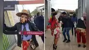 Con música y baile fueron recibidos los estudiantes de la UNSAAC en el regreso a clases