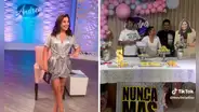 Andrea Llosa a usuaria que festejó su cumpleaños con temáticas de sus programas: “La próxima invítenme”