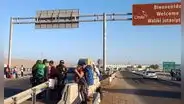 Pese a resguardo, migrantes cruzan frontera ilegalmente