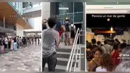 Alumnos de la Universidad de Lima hacen larga fila para comprar su almuerzo: “Mejor llevo mi táper”