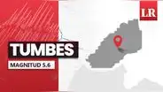 Fuerte sismo de 5.6 en Ecuador se percibió en localidades de Tumbes este martes