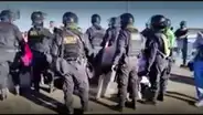 Crisis migratoria: ciudadanos extranjeros se enfrentan con la Policía en frontera Perú-Chile