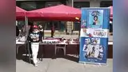 Brihanna, la escritora más joven de la feria de libros de Pasco: tiene 11 años y presentó su primera obra