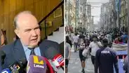 Rafael López anuncia “plan de reubicación voluntario” para ambulantes de Mesa Redonda