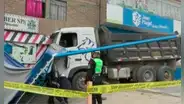 Huaycán: volquete atropella a madre de familia tras despistarse