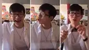 Ciudadano coreano come anticucho por primera vez y su reacción se viraliza: “Está rico, con mucho amor”