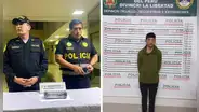 Secuestrador fue detenido cuando cobraba S/100.000 por rescate de empresaria en Trujillo